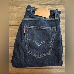 Levi's Men's Relaxed Jeans - Dark Blue